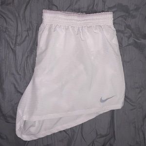 White Nike Shorts
